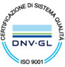 Marchio DNV GL Certificazione ISO 9001